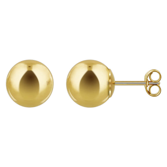 14k Gold filled Ball Post back Stud Earrings - Gem Avenue