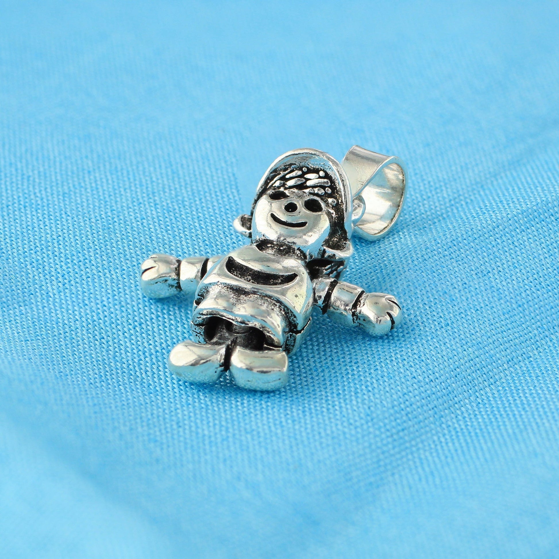 925 Sterling Silver Boy Pendant - Gem Avenue