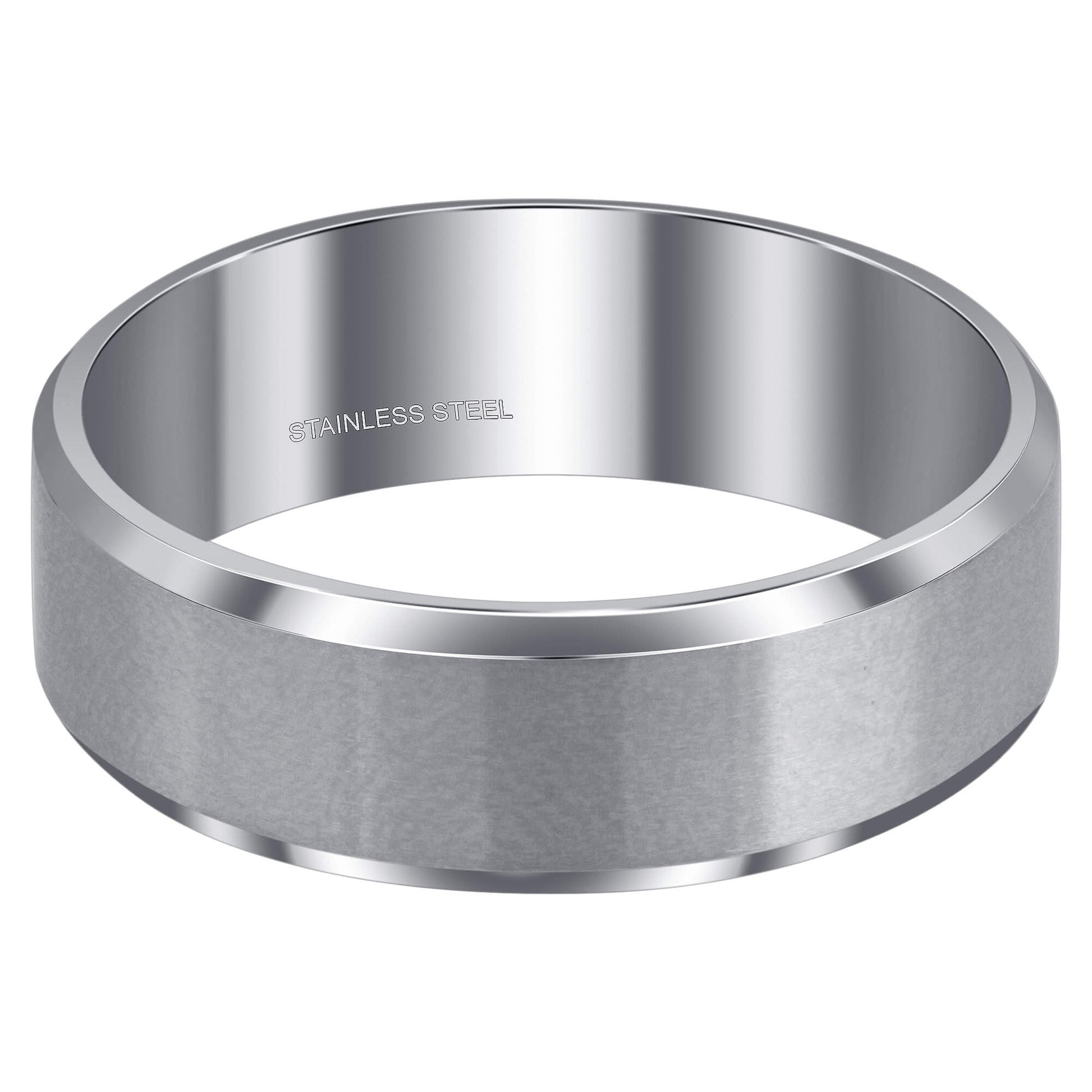 Men's Stainless Steel Comfort Fit Band - Gem Avenue