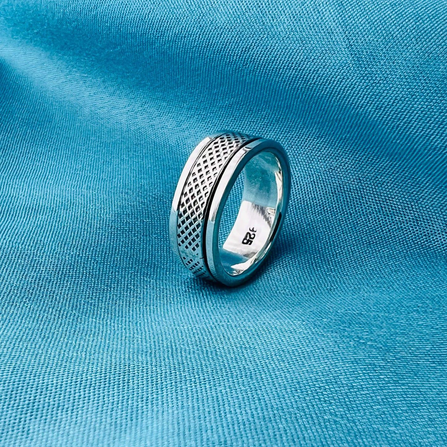Handmade 925 Sterling Silver Band Ring - Gem Avenue