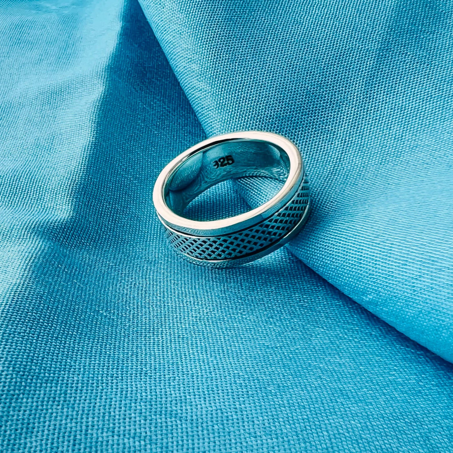 Handmade 925 Sterling Silver Band Ring - Gem Avenue