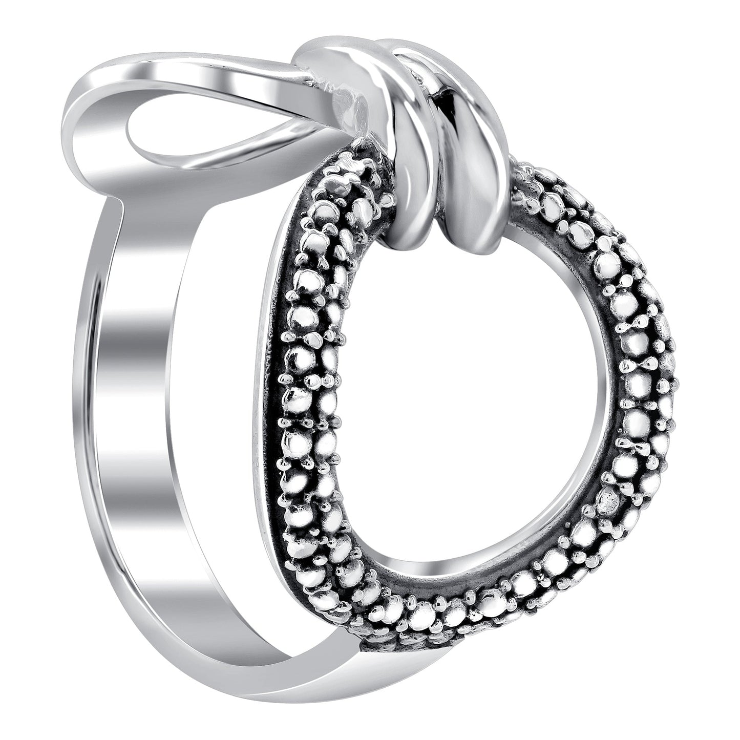 925 Sterling Silver Celtic Knot Ring - Gem Avenue