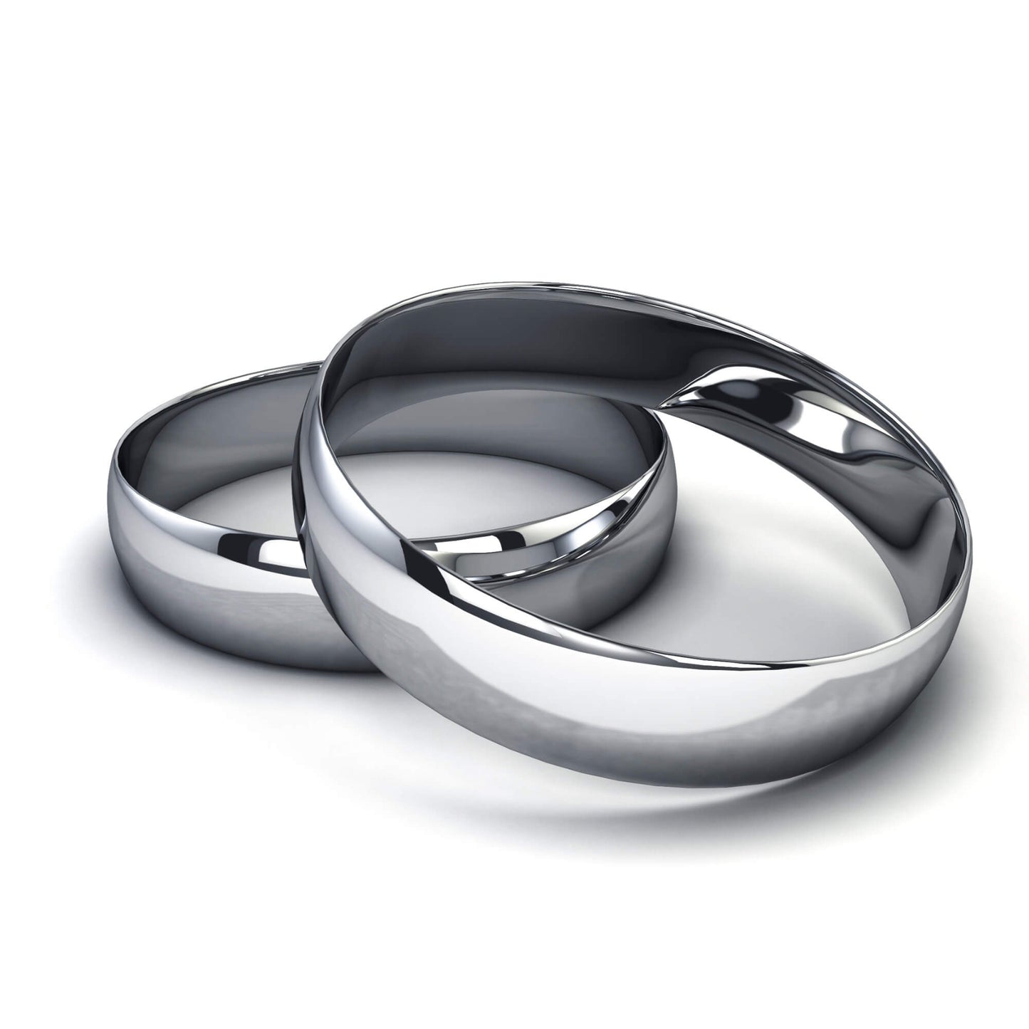Sterling Silver 5mm Wedding Band Ring - Gem Avenue