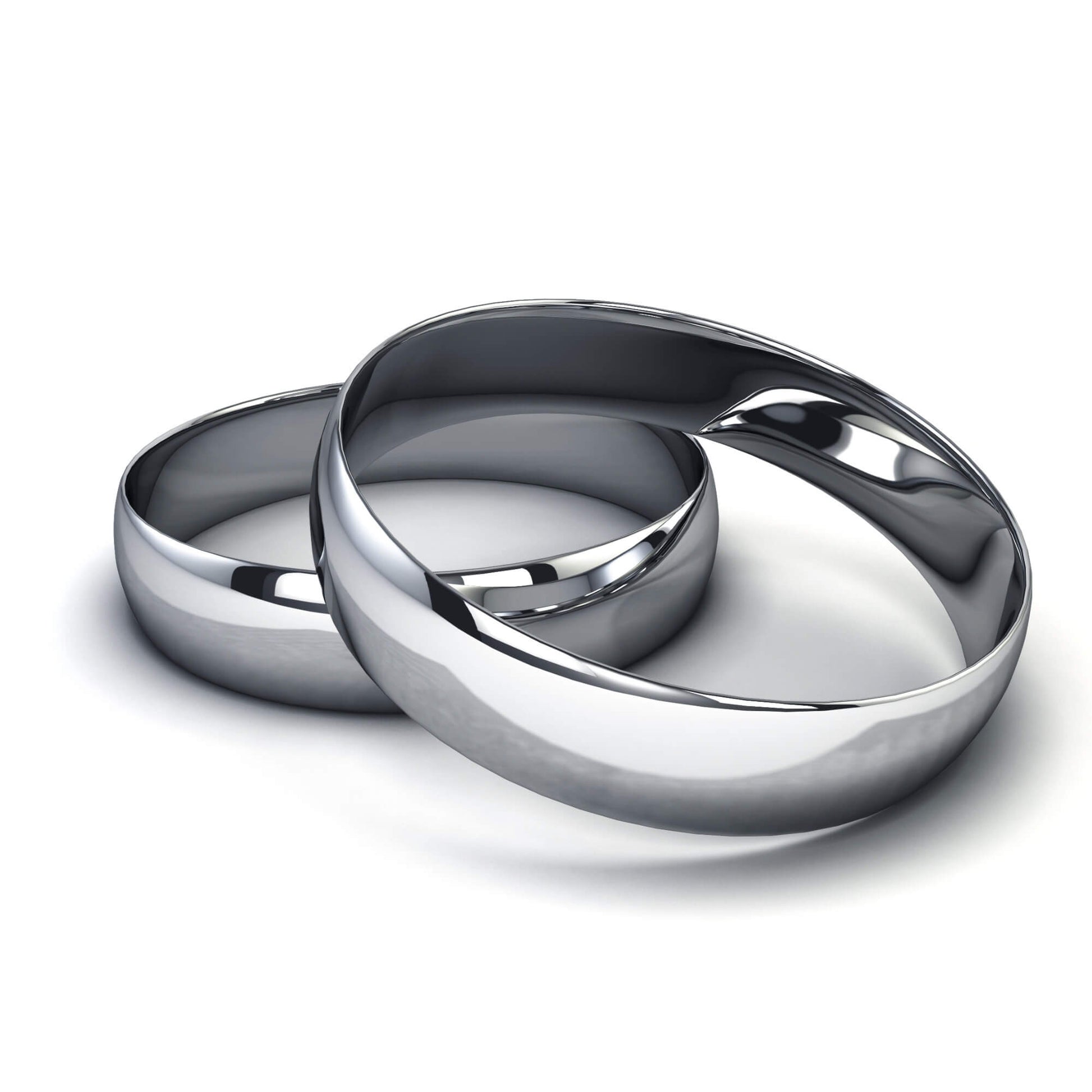 Sterling Silver 5mm Wedding Band Ring - Gem Avenue