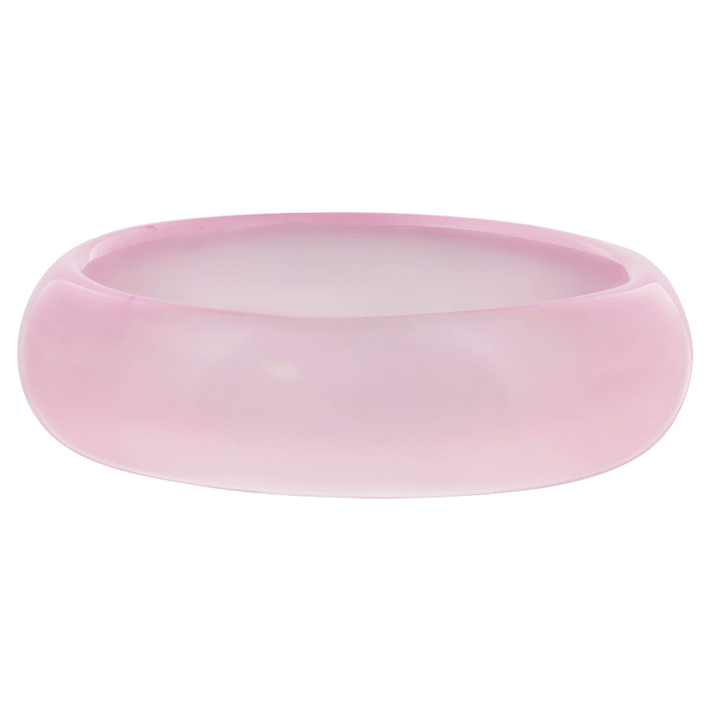 Pink Agate Gemstone Ring – 6mm Natural Stone Band for Men and Women – Unisex Polished Pink Agate Jewelry for Everyday Wear or Gift