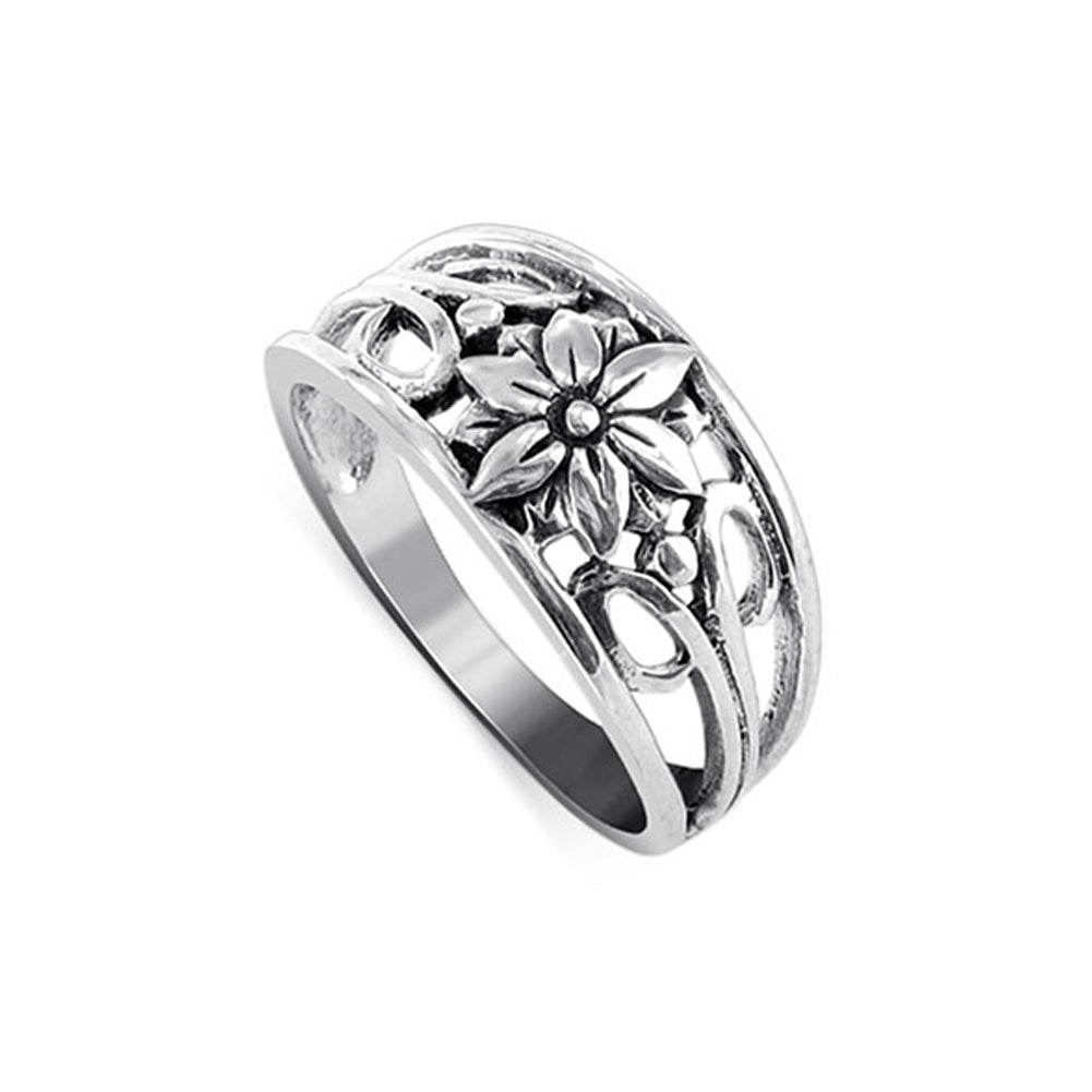 .925 Sterling Silver Celtic Knot Design Ring - Gem Avenue