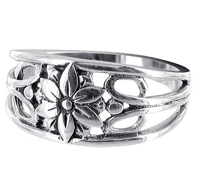 .925 Sterling Silver Celtic Knot Design Ring - Gem Avenue