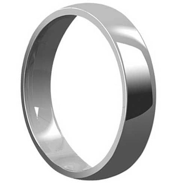 Stainless Steel Plain Band Ring - Gem Avenue