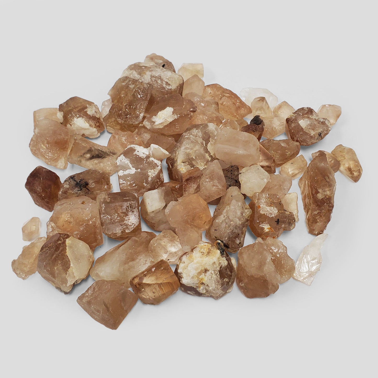 Natural Rough Brown Topaz Crystal Gemstones-Gem Avenue