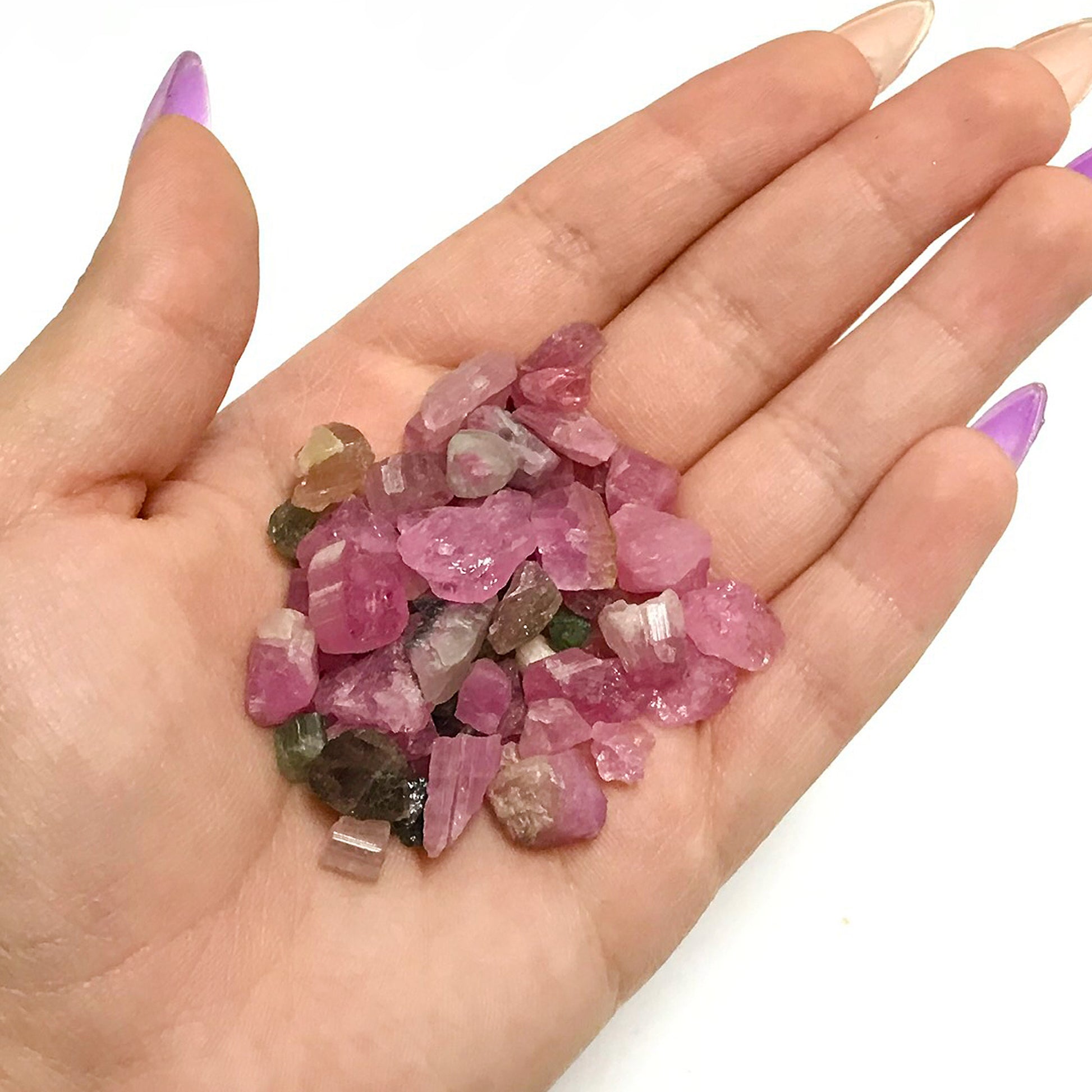 Natural Watermelon Tourmaline Gemstone Crystal - Gem Avenue