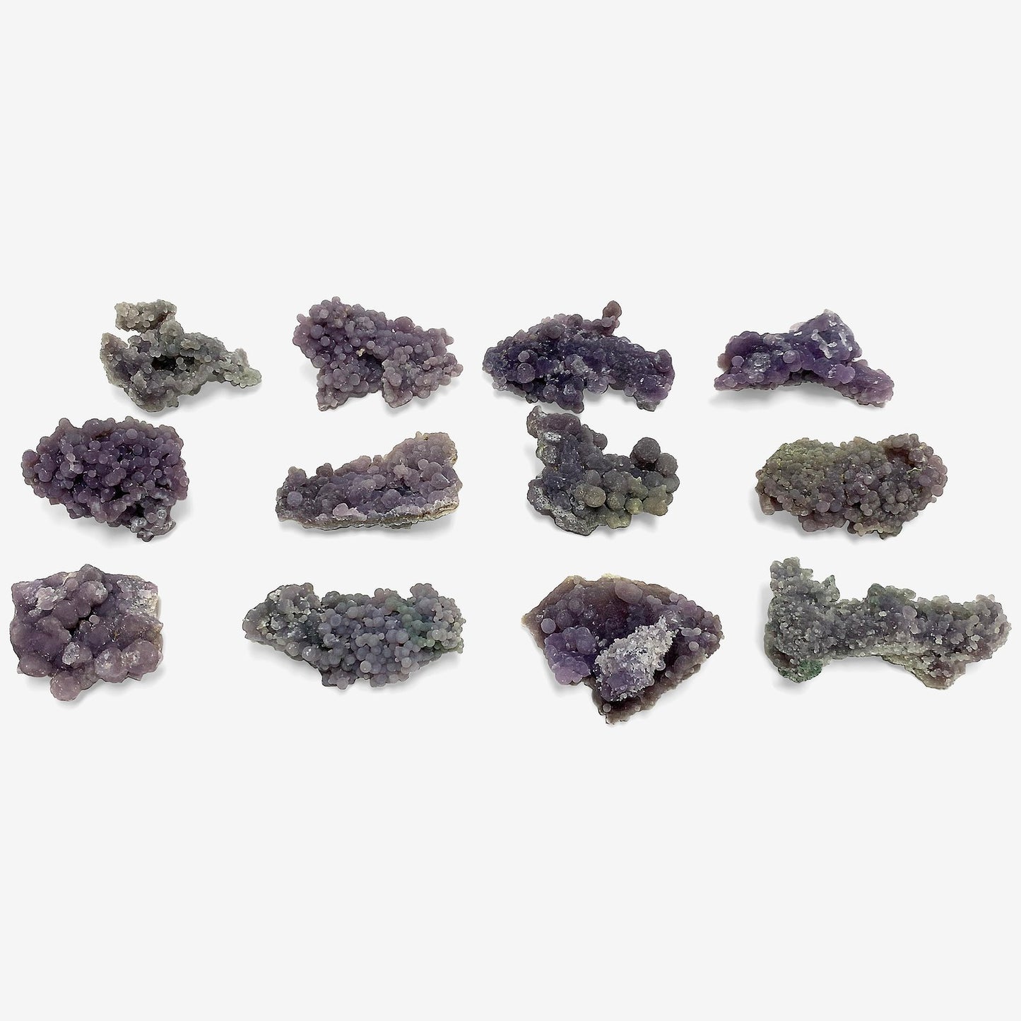 Natural Grape Agate Crystal Mineral Specimen Rare Purple Healing Stone for Meditation, Energy Work & Collectors