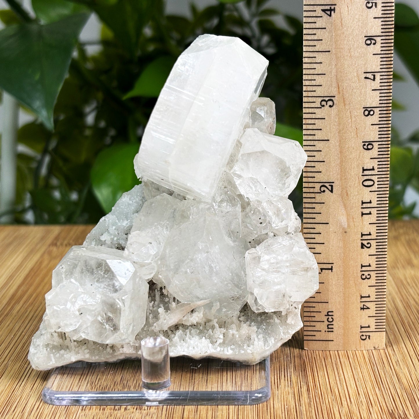 Apophyllite Chalcedony and Stilbite Mineral Specimen - Gem Avenue