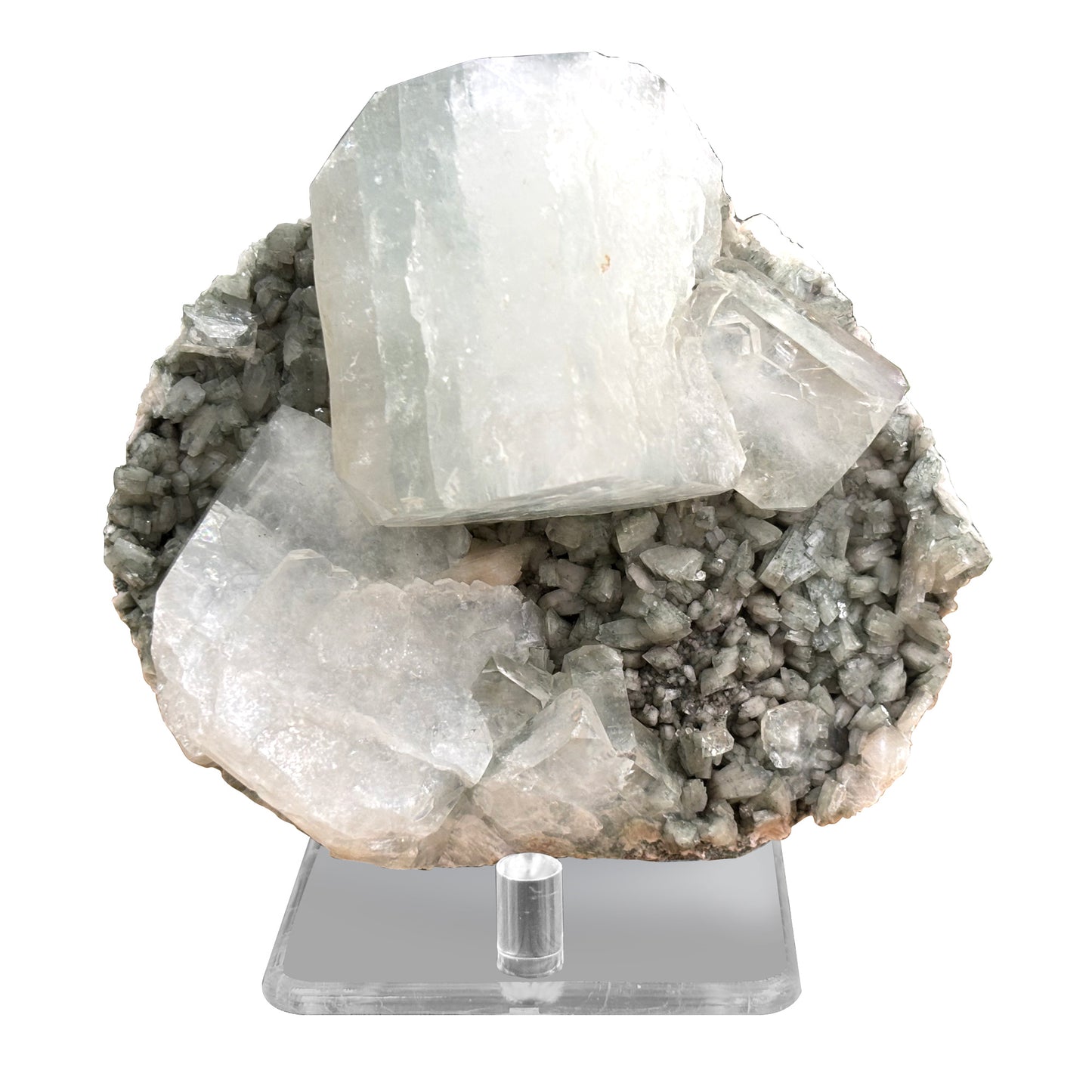 Apophyllite Stilbite & Huelandite Mineral Specimen - Gem Avenue