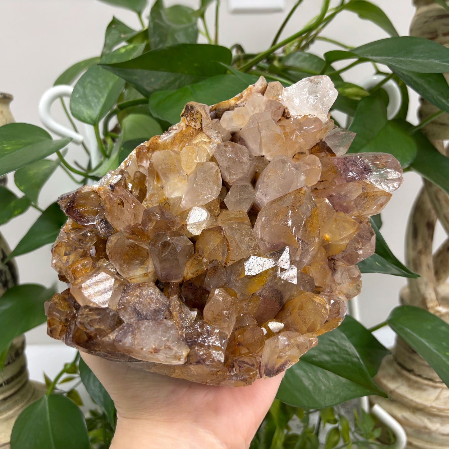 Phantom Quartz Crystal Mineral Specimen - Gem Avenue