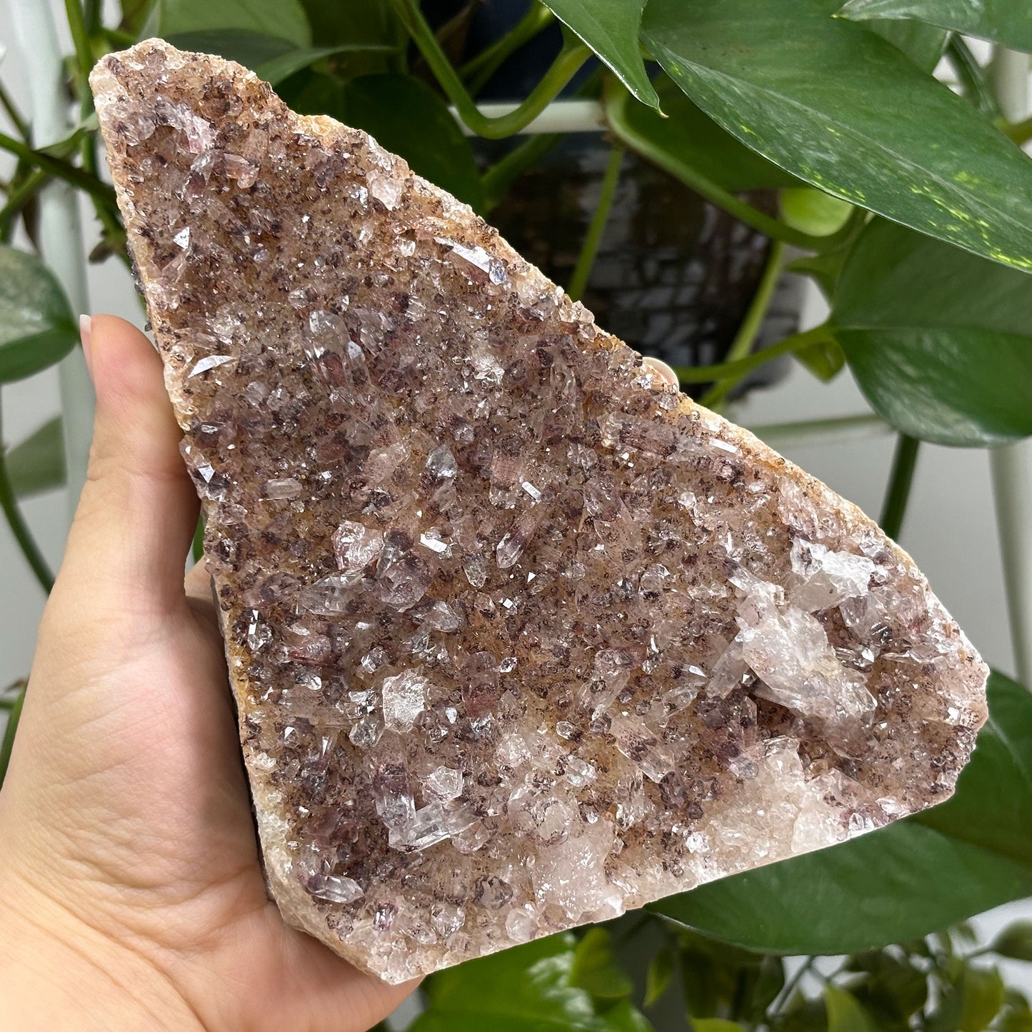 Phantom Quartz Crystal Mineral Specimen - Gem Avenue