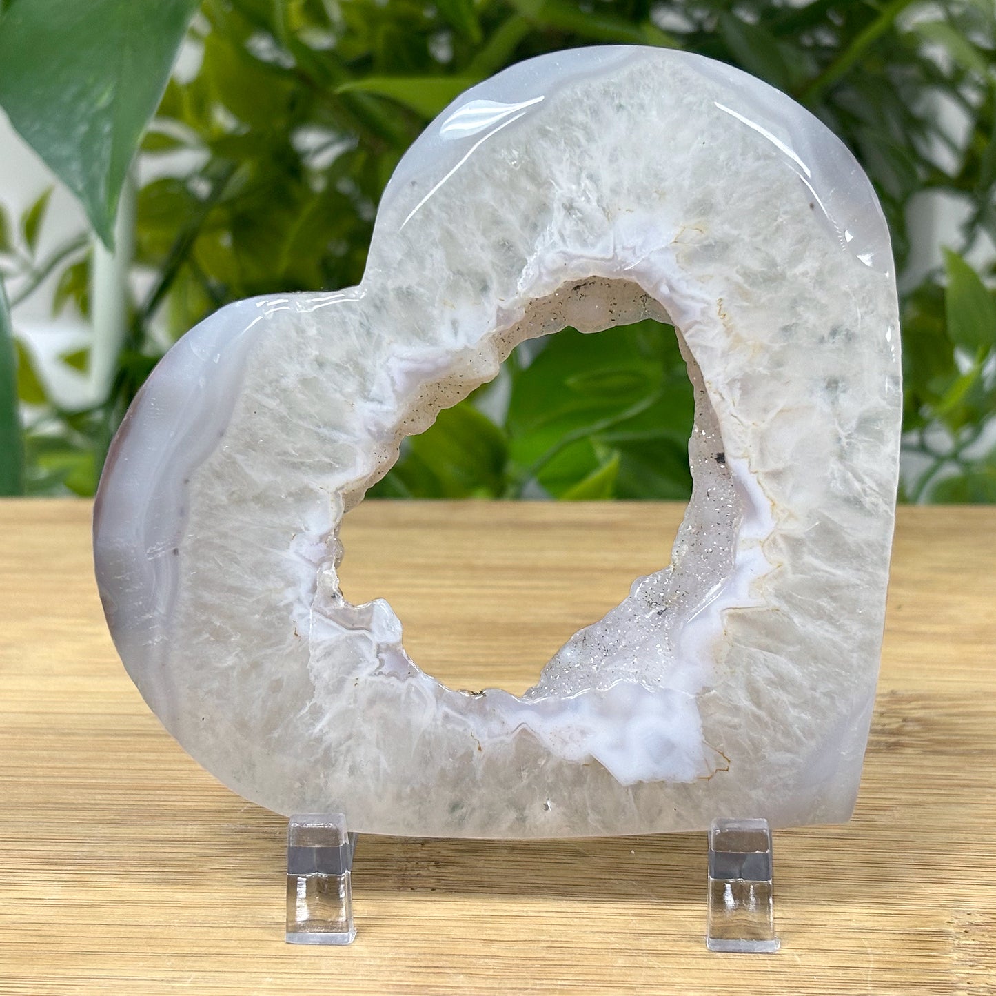Agate Heart Crystal Gemstone - Gem Avenue