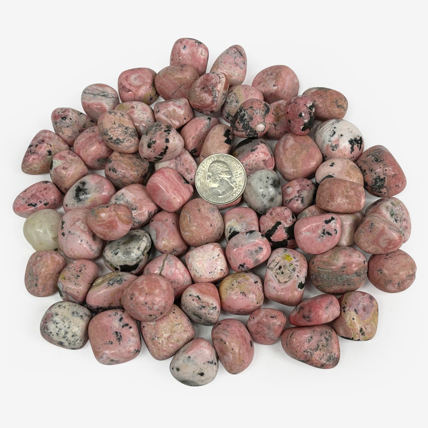 Polished Rhodochrosite Gemstone Tumbled Stone - Gem Avenue