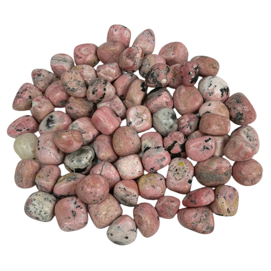 Polished Rhodochrosite Gemstone Tumbled Stone - Gem Avenue