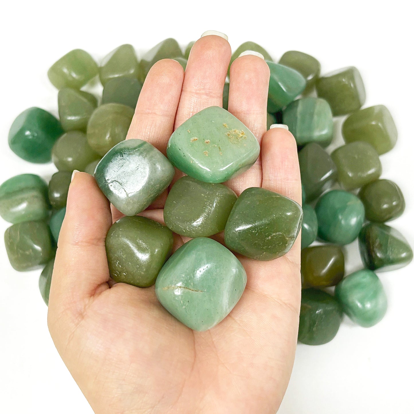 Polished Aventurine Gemstone Tumbled Stone - Gem Avenue
