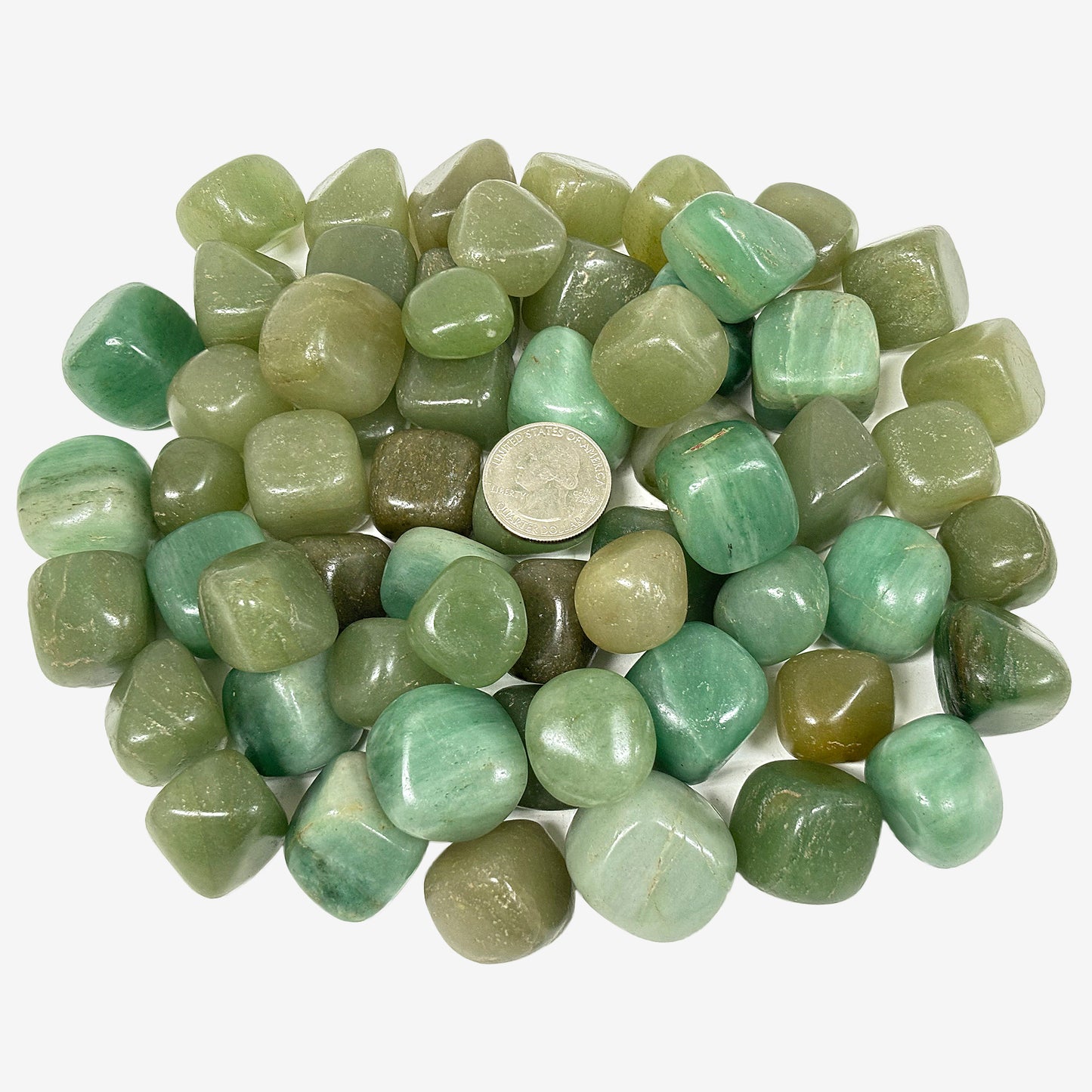 Polished Aventurine Gemstone Tumbled Stone - Gem Avenue
