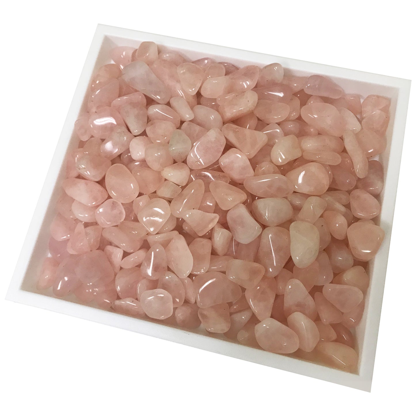 Natural Rose Quartz Tumbled Stone - Gem Avenue