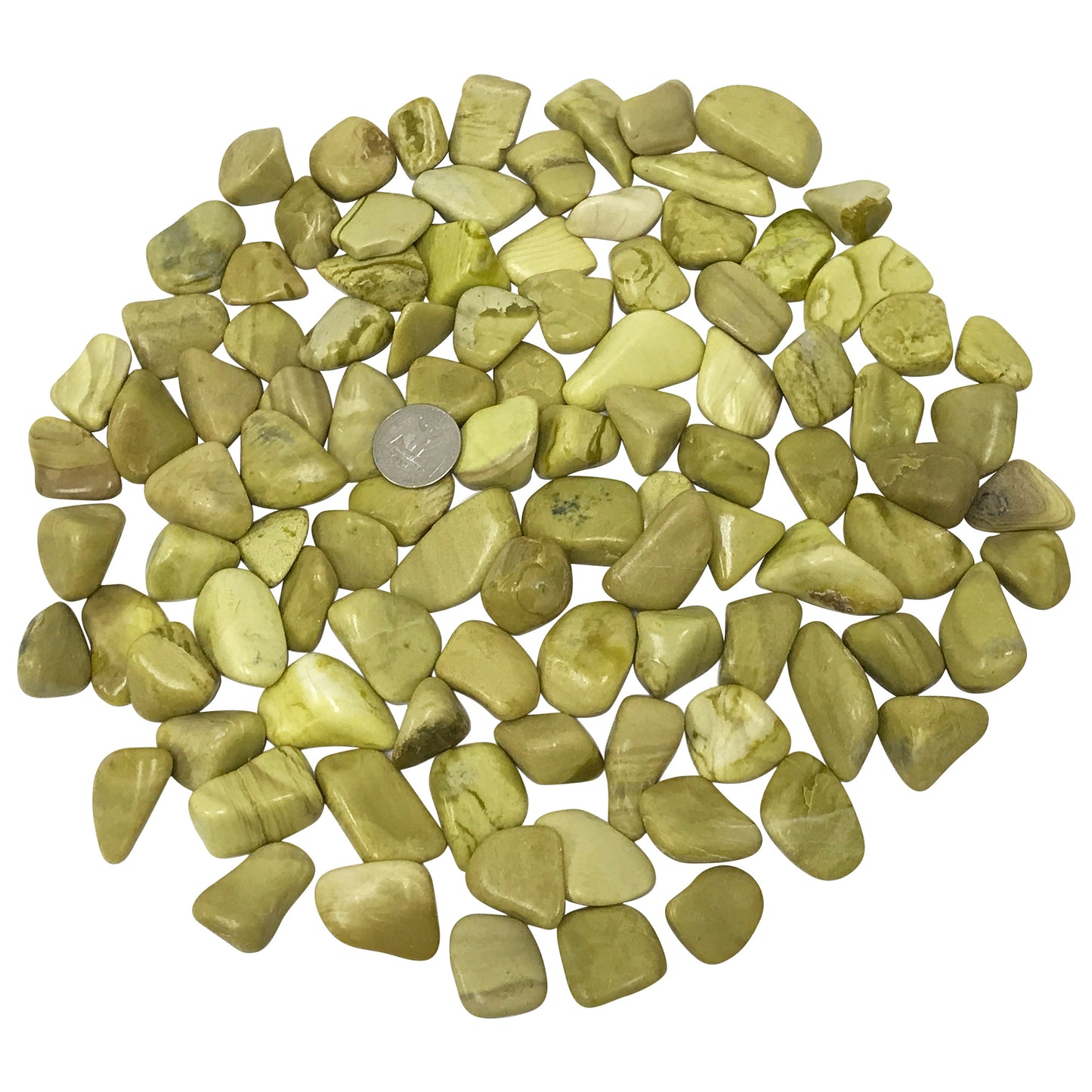 Serpentine Tumbled Stone - Gem Avenue