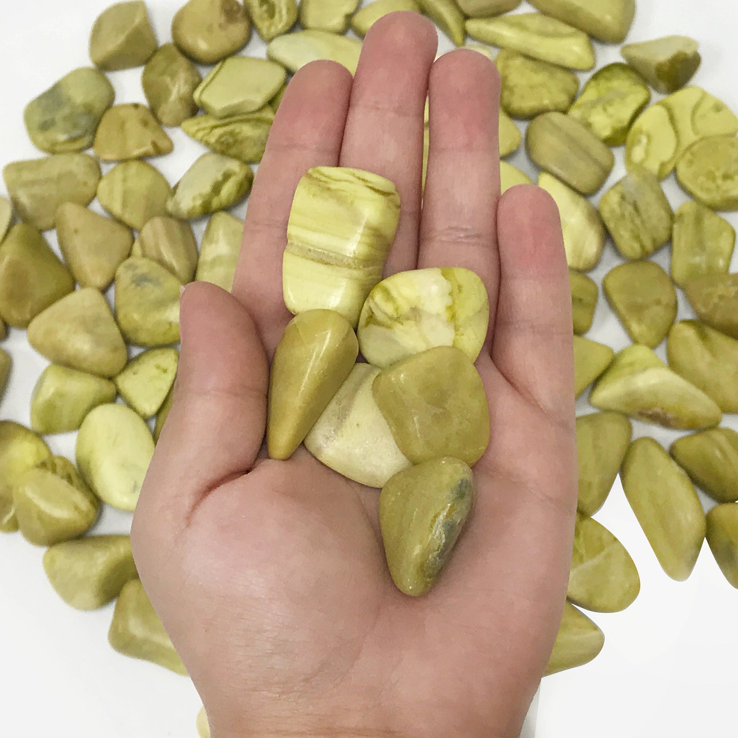Serpentine Tumbled Stone - Gem Avenue