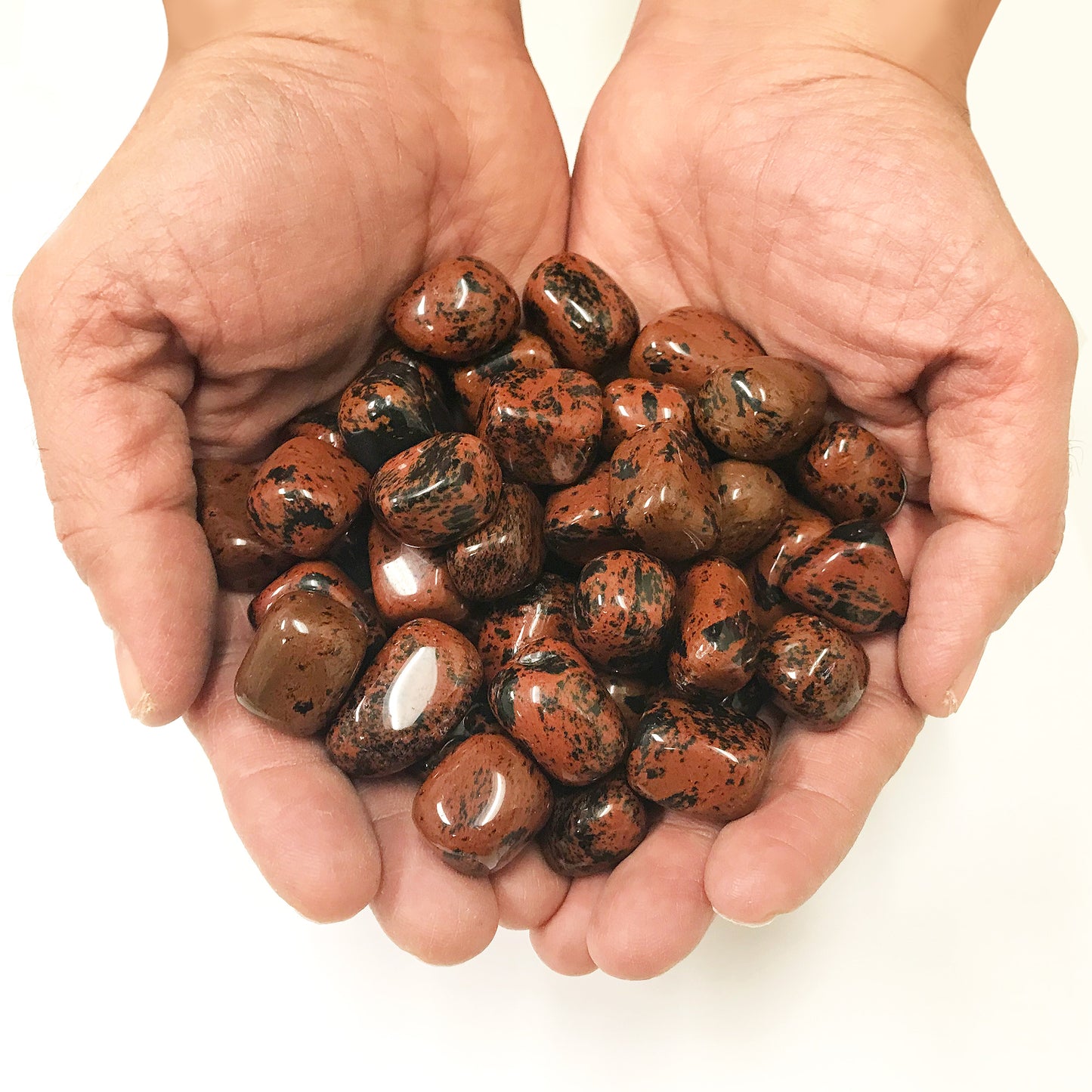 Mahogany Obsidian Tumbled Stone - Gem Avenue