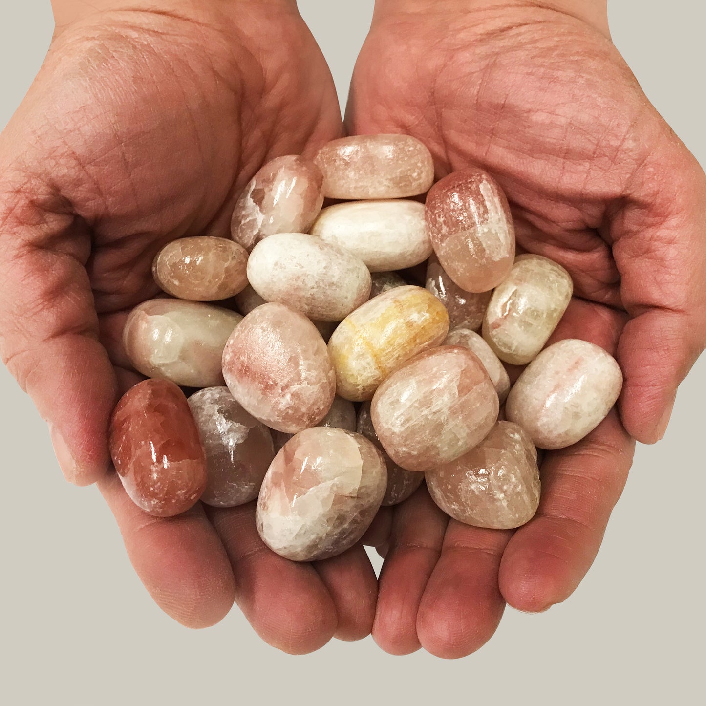 Rose Calcite Tumbled Stone - Gem Avenue