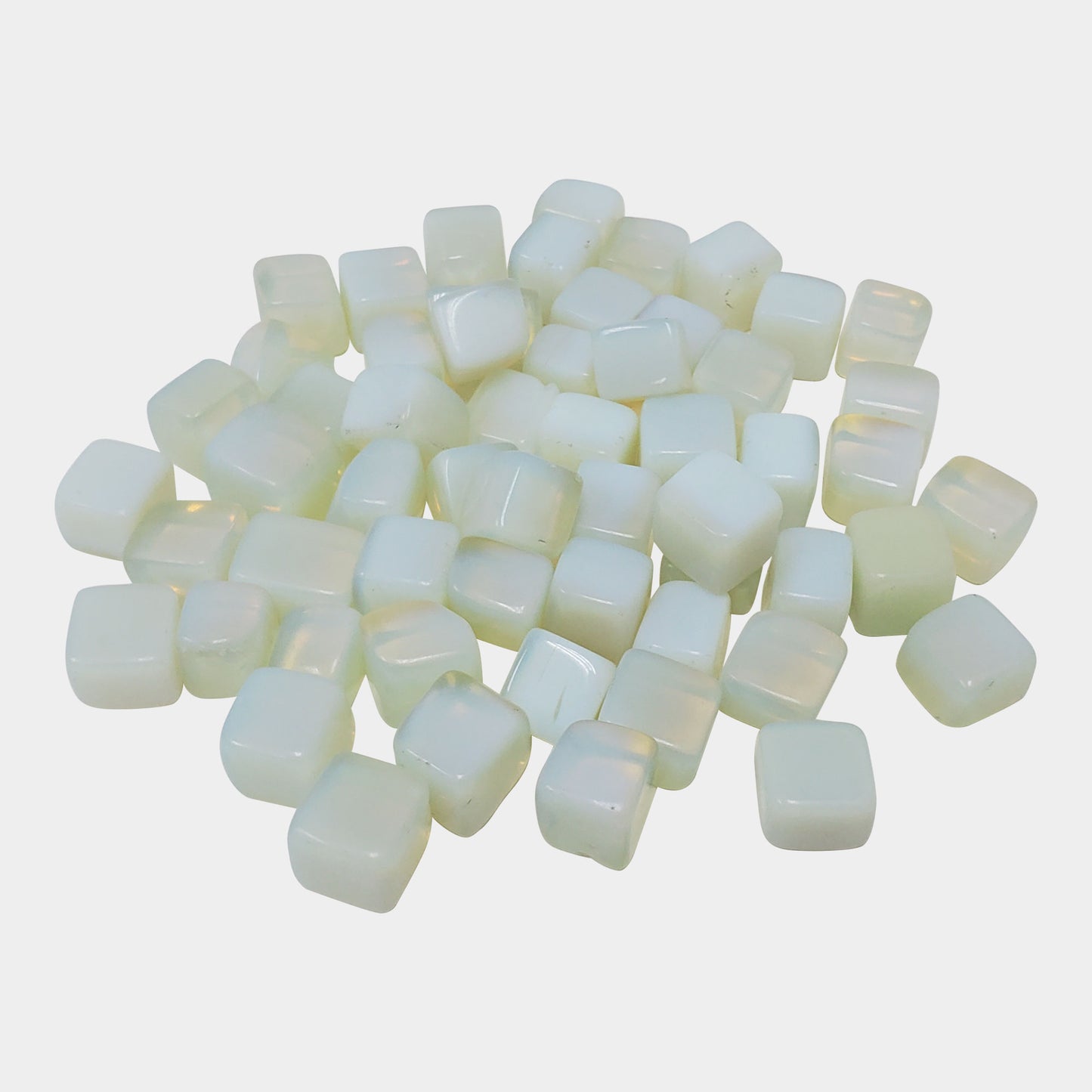 Rolled Opalite Cubes Stone - Gem Avenue