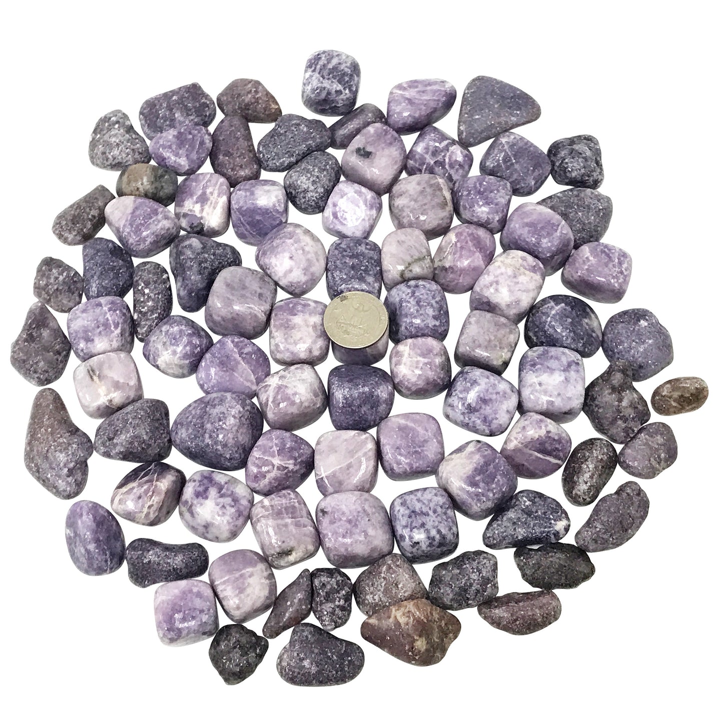 Lepidolite Tumbled Stone - Gem Avenue