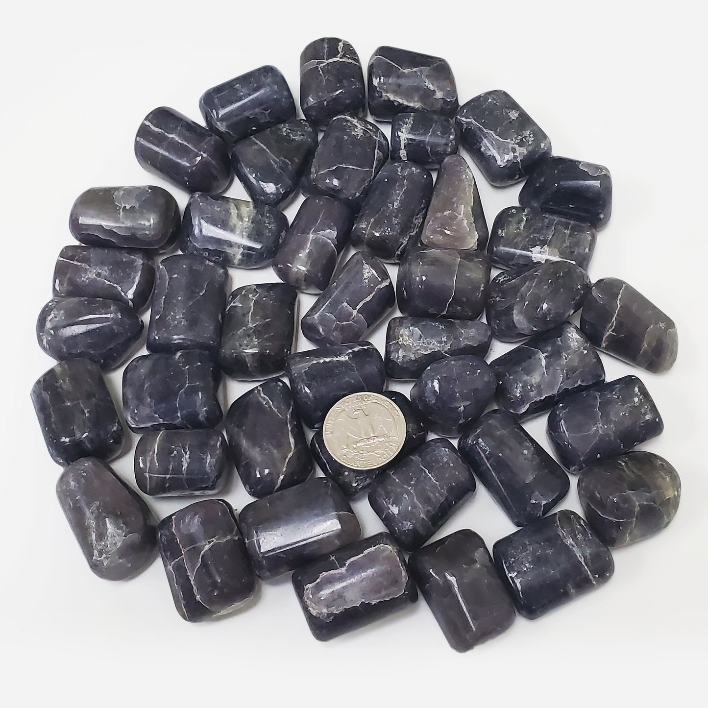 Lolite Tumbled Stone - Gem Avenue