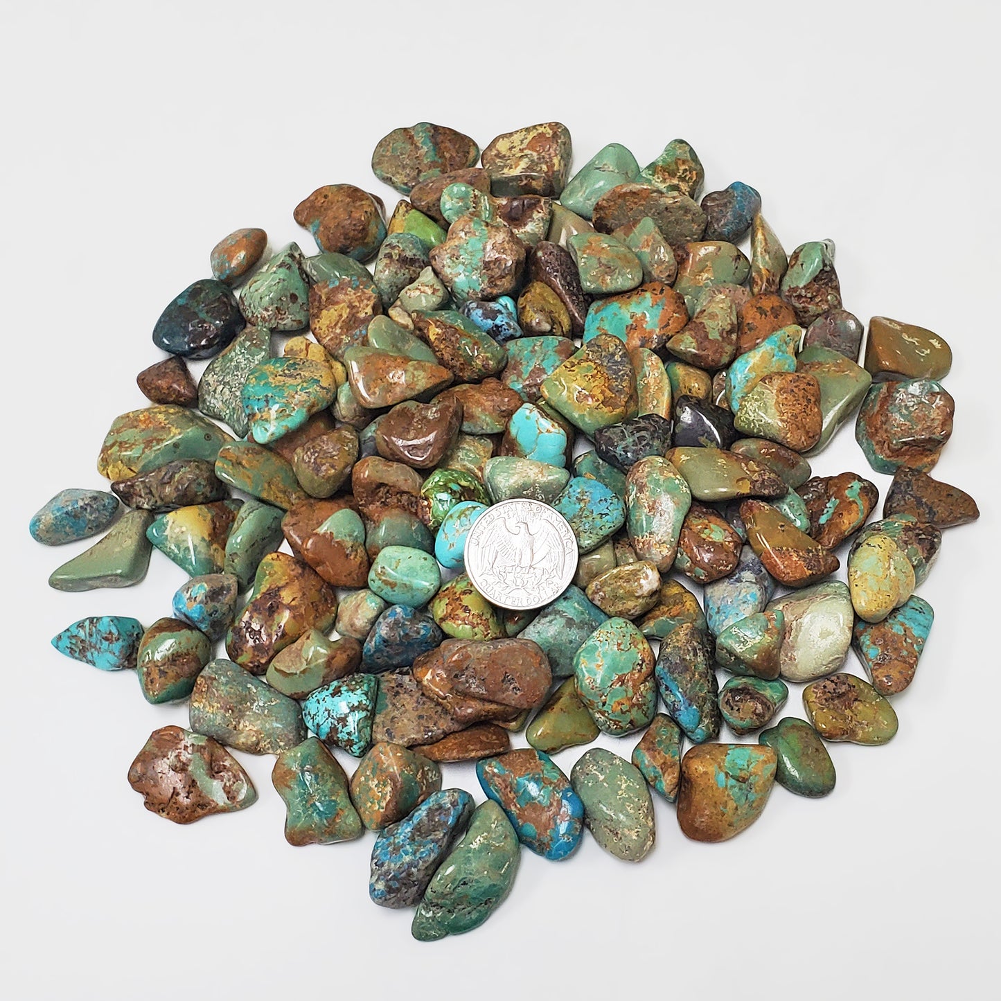 Turquoise Tumbled Stone - Gem Avenue