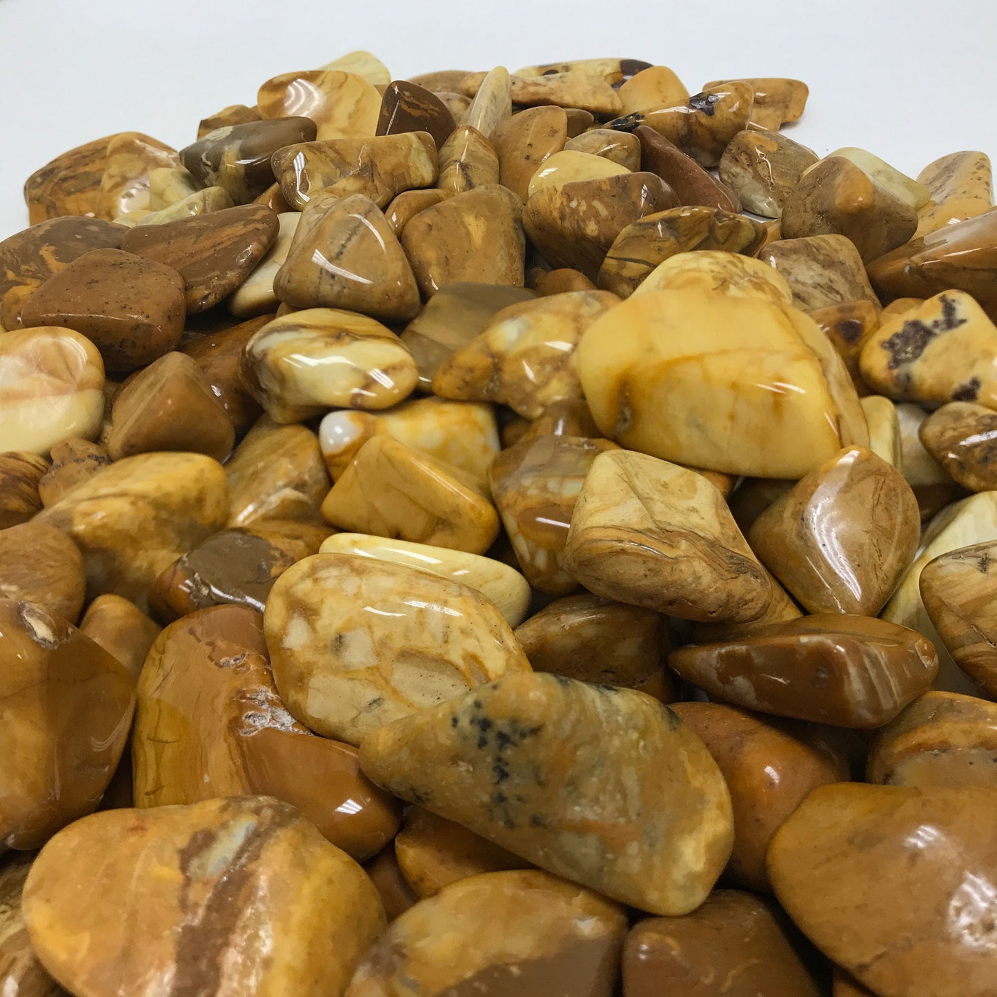 Yellow Jasper Tumbled Stone - Gem Avenue