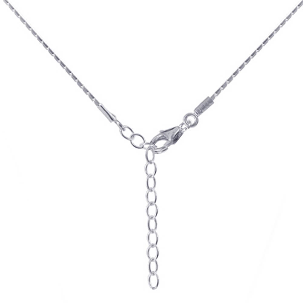 Yellow Austrian Crystals 925 Sterling Silver Necklace - Gem Avenue