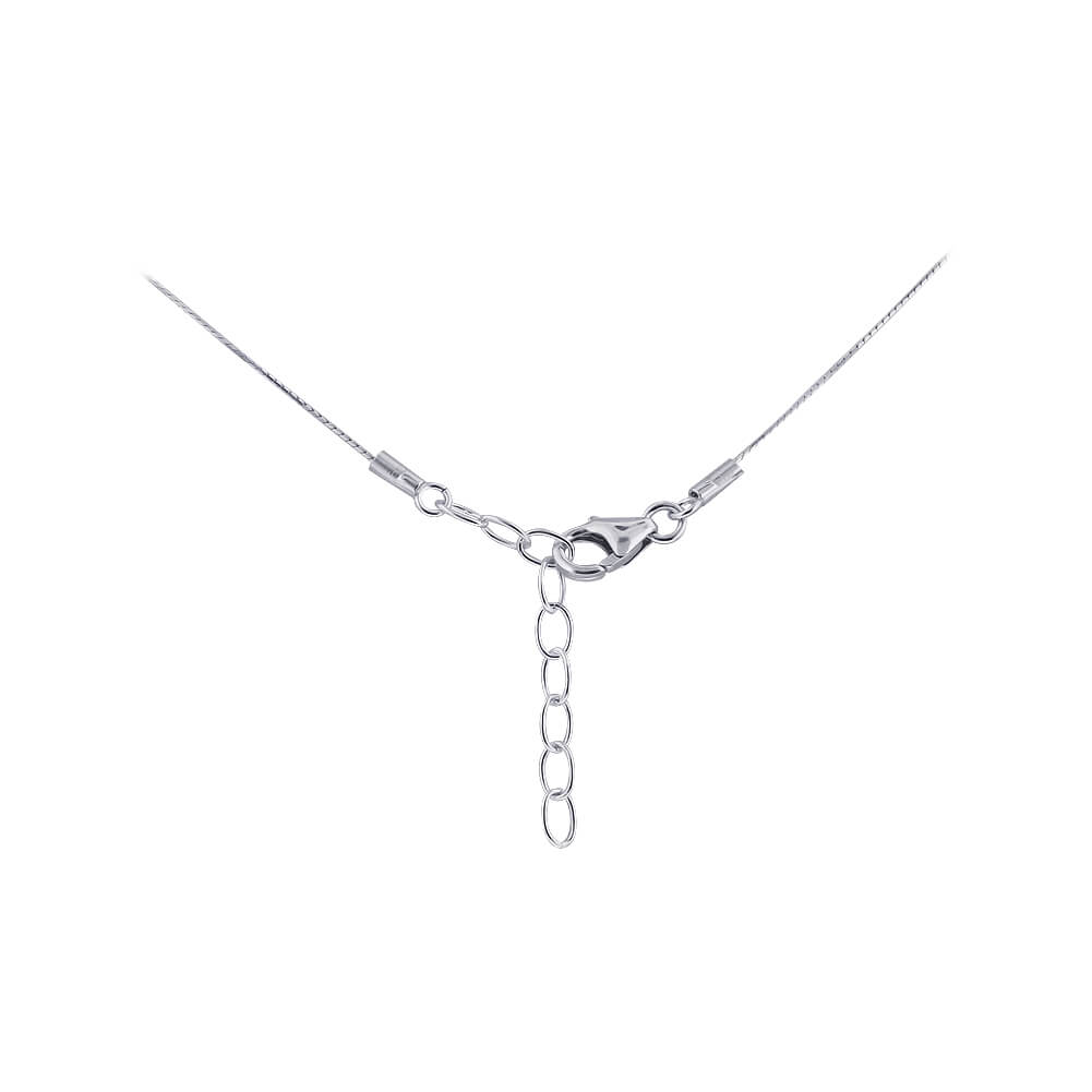 Pink Simulated Austrian Pearl 925 Sterling Silver Necklace - Gem Avenue