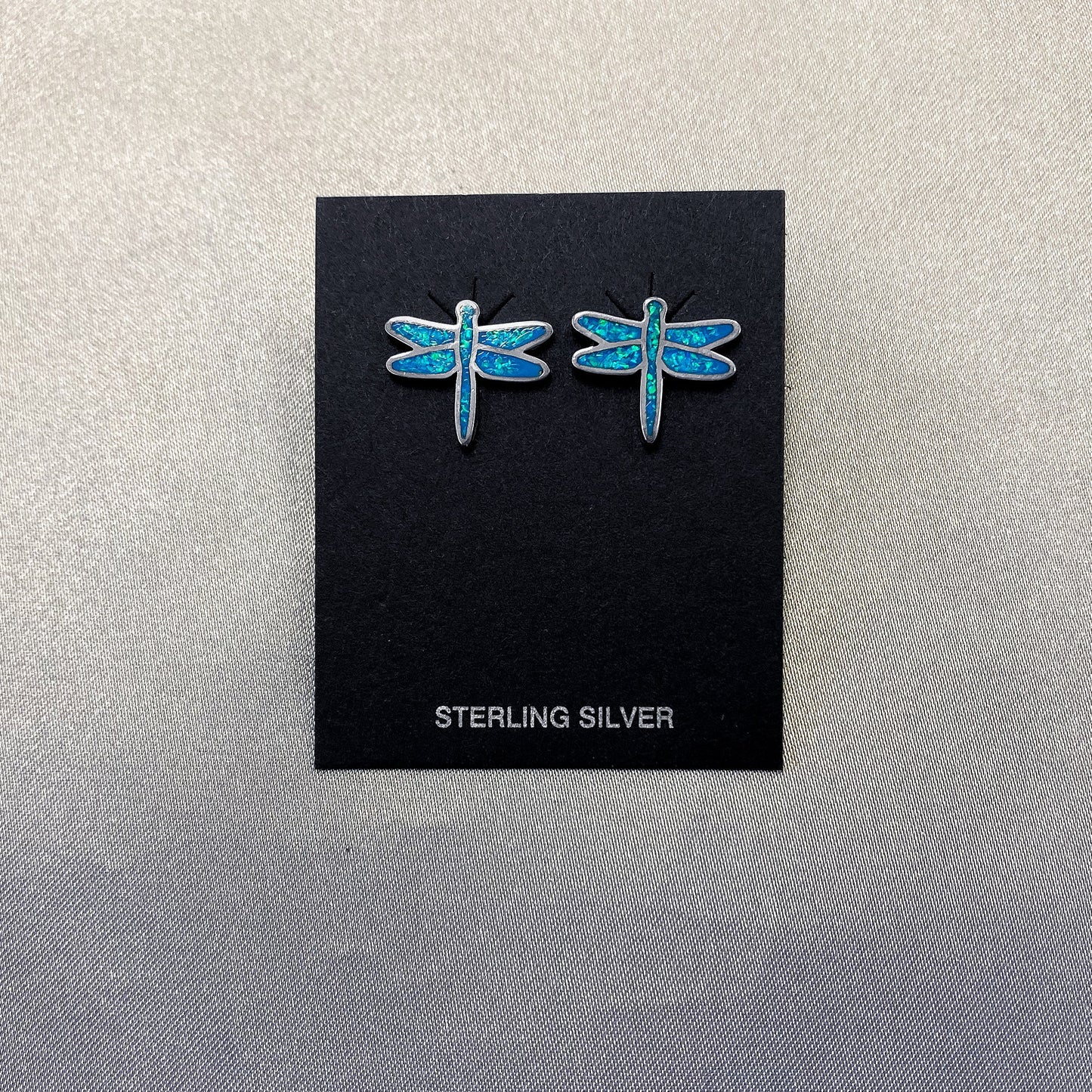 .925 Sterling Silver Southwestern Style Stud Earrings