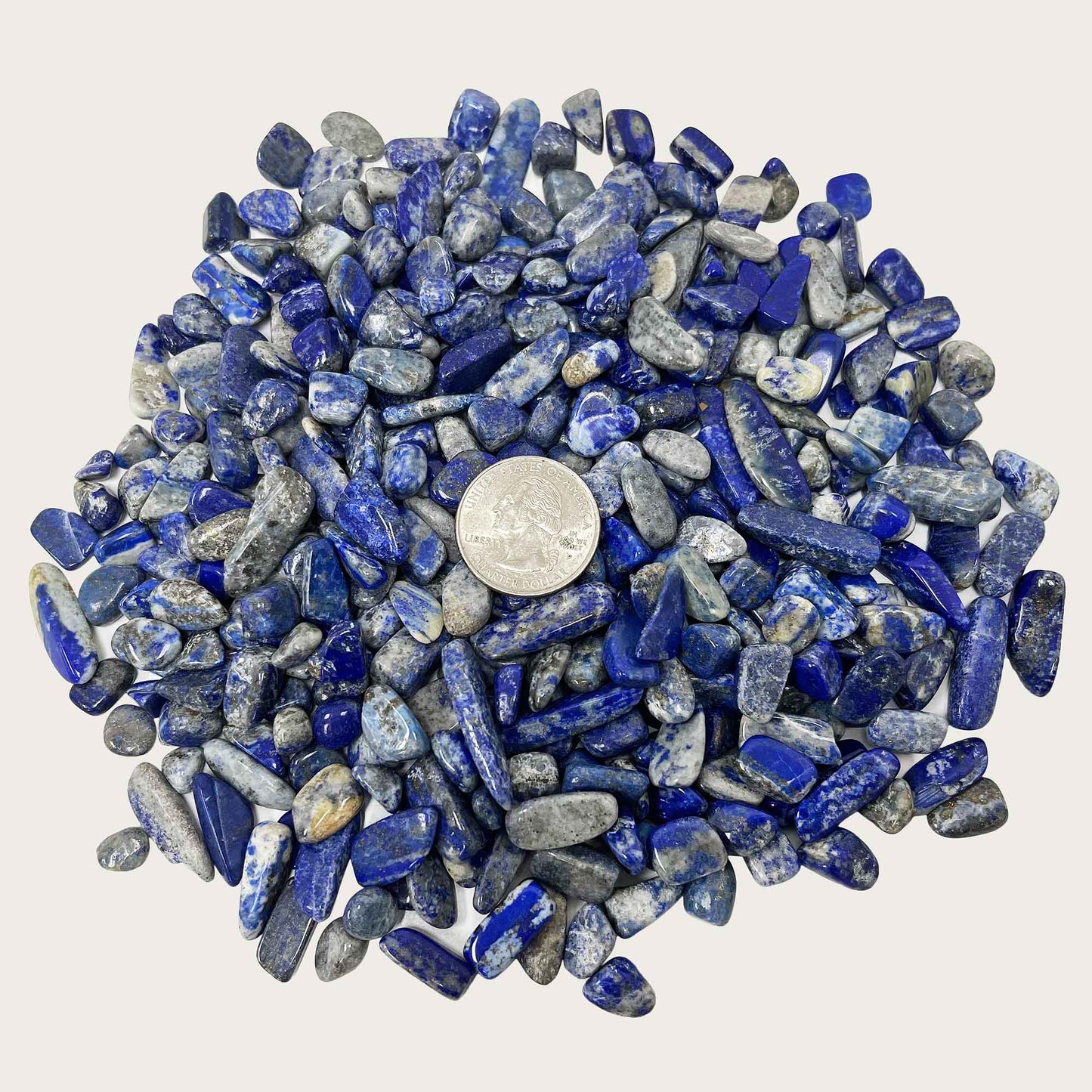Lapis Lazuli Tumbled Chips - Gem Avenue