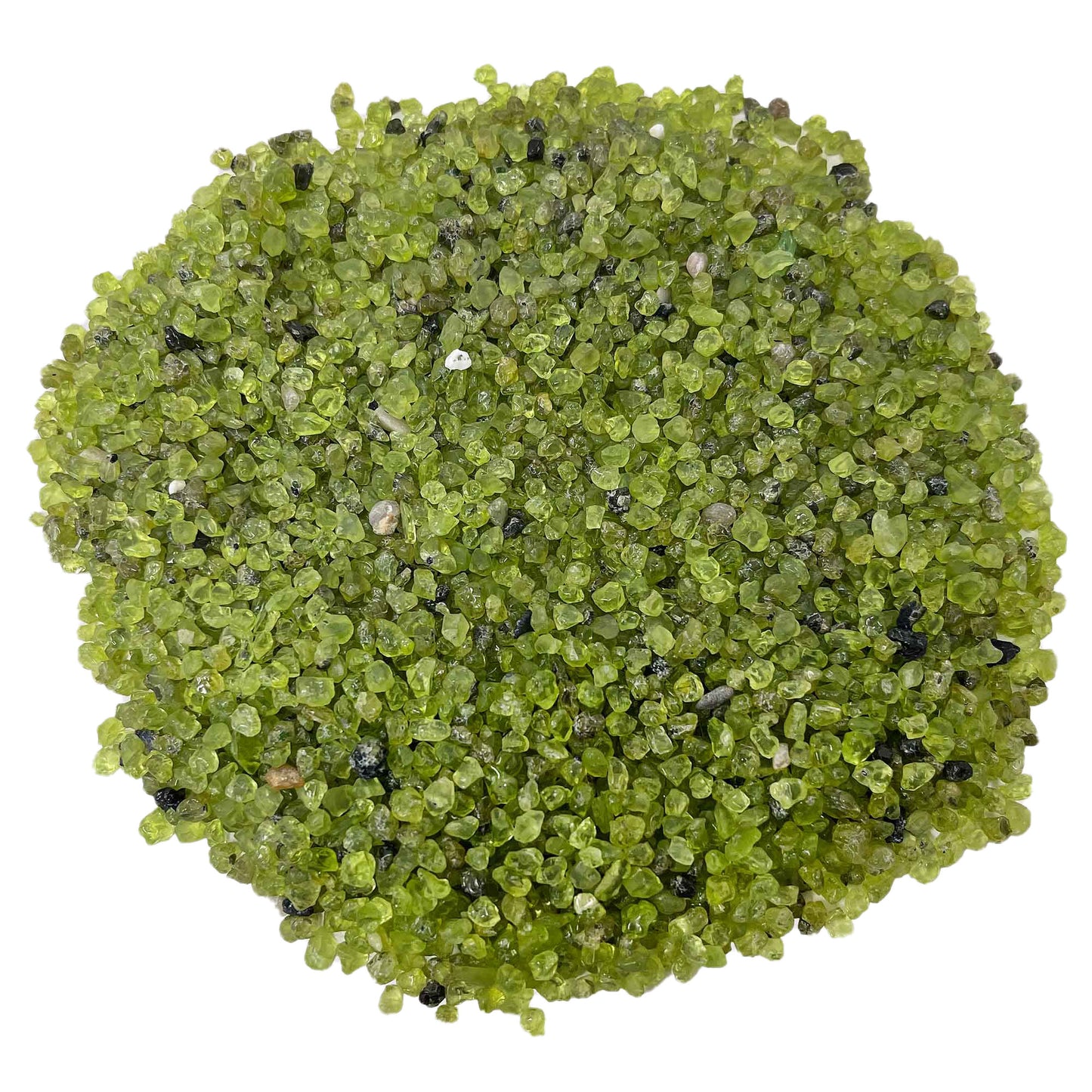 Peridot Tumbled Chips - Gem Avenue