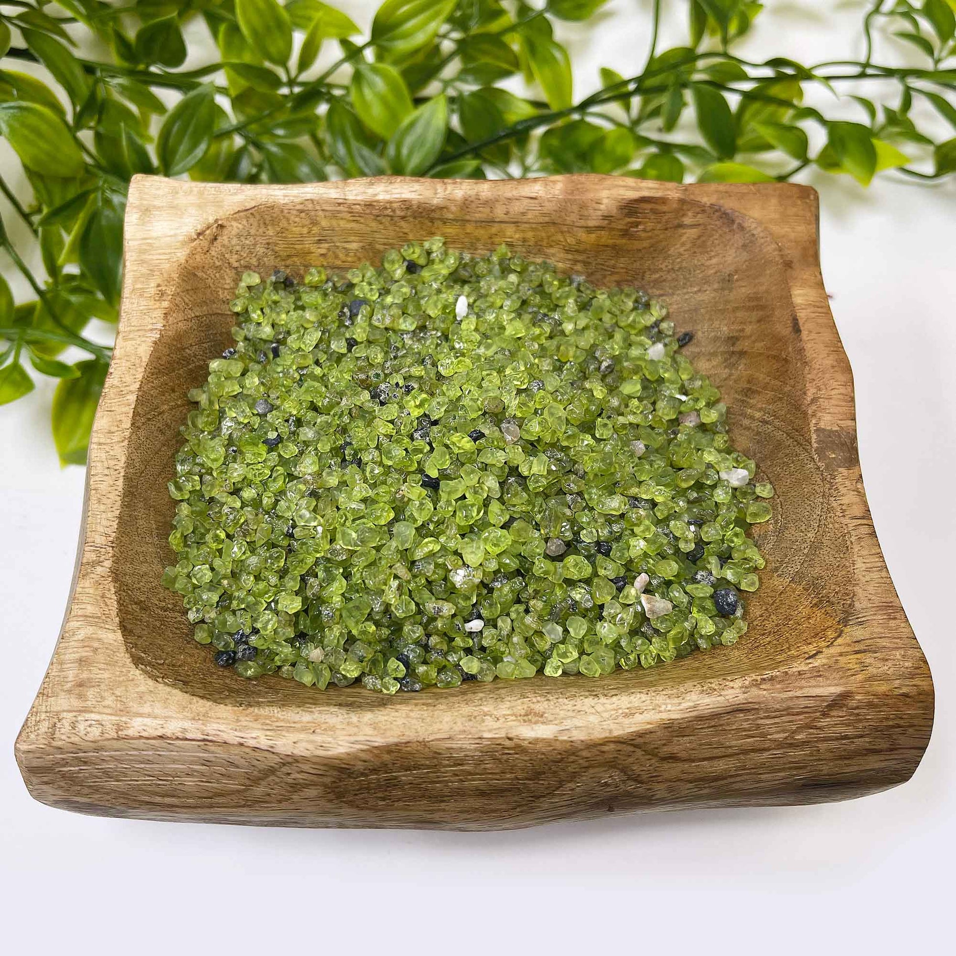 Peridot Tumbled Chips - Gem Avenue