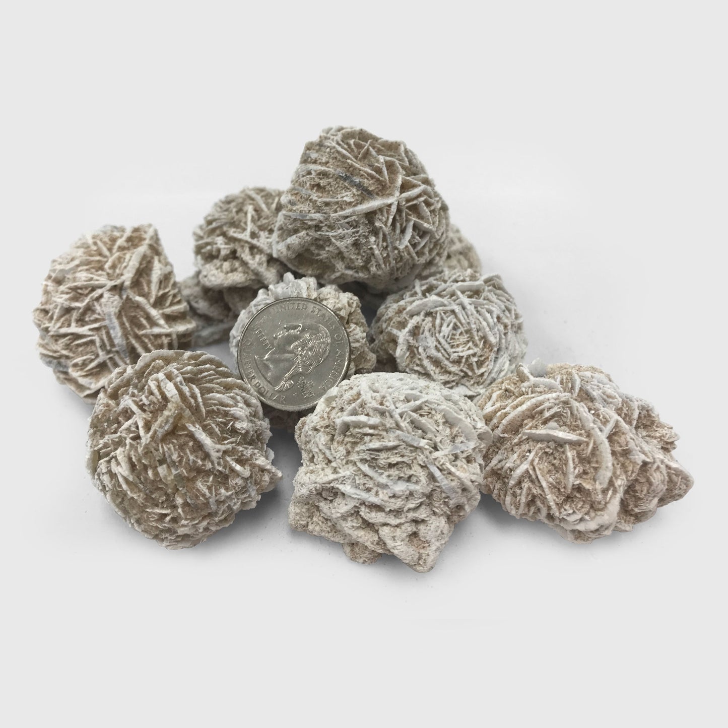 Sphere Natural Desert Rose Crystal - Gem Avenue