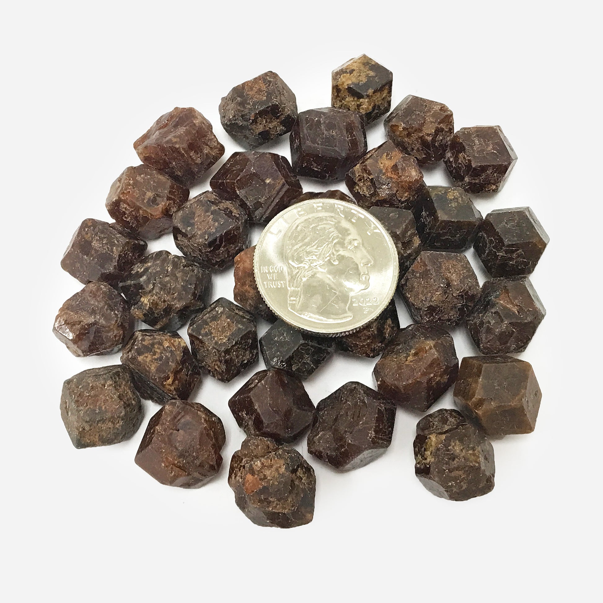Natural Raw Rough Andradite Garnet Crystal Gemstone - Gem Avenue