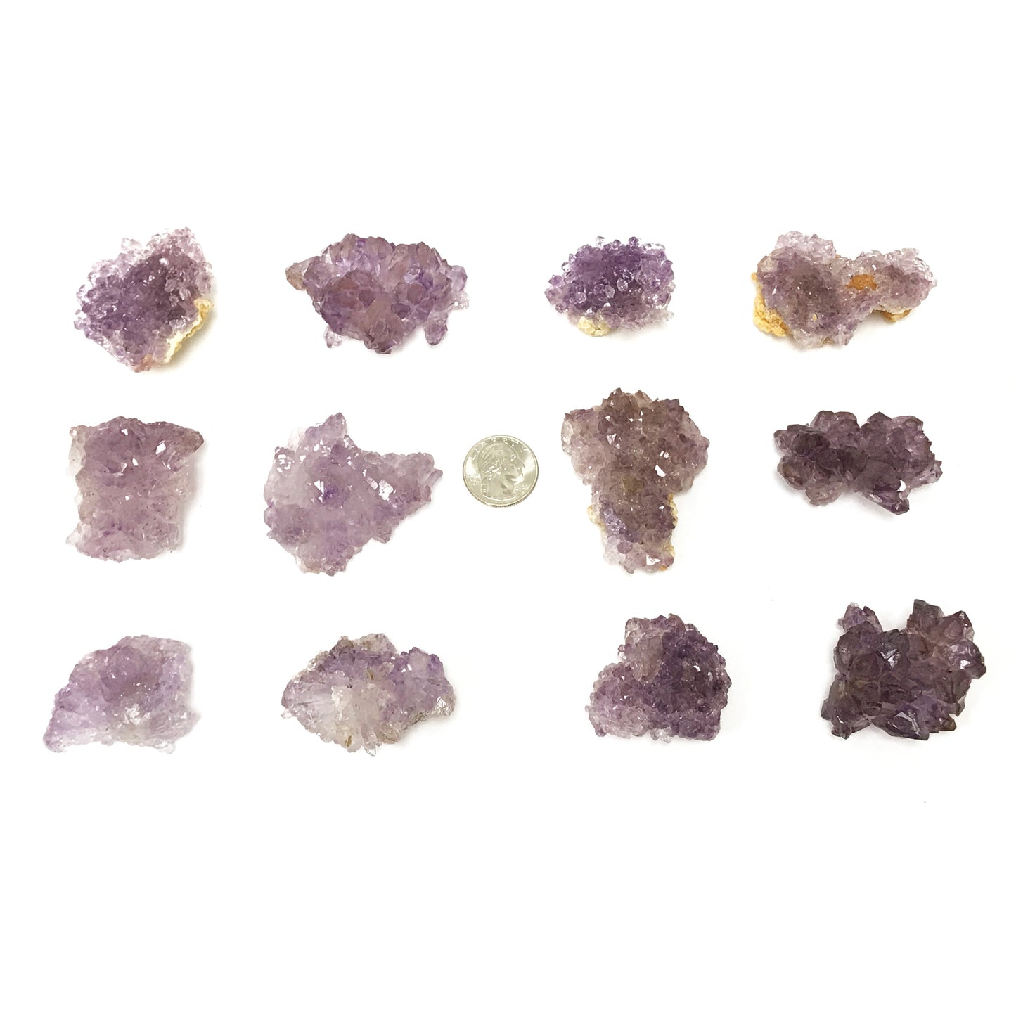 Natural Purple Amethyst Crystal Mineral Specimen Home Decor - Gem Avenue