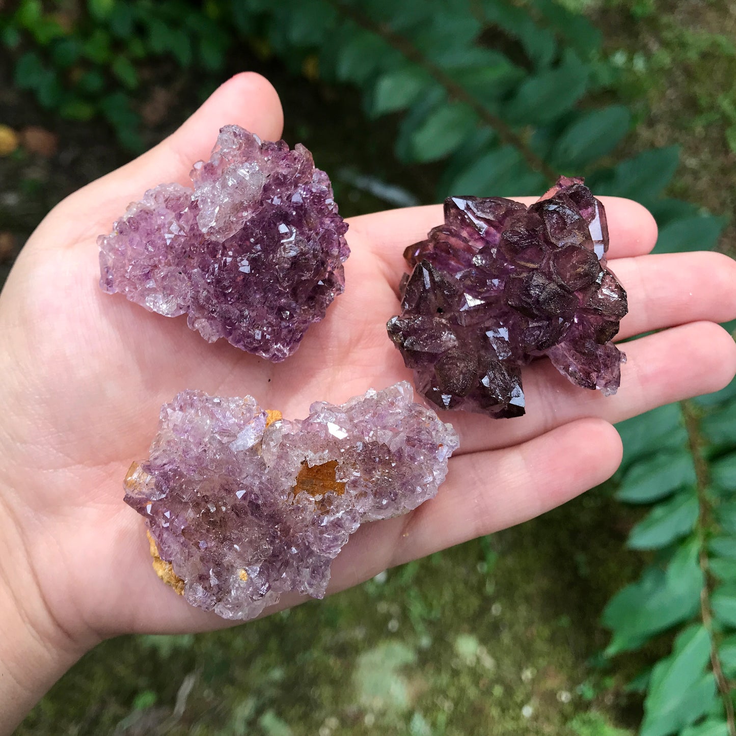 Natural Purple Amethyst Crystal Mineral Specimen Home Decor - Gem Avenue