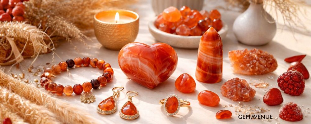 Carnelian Crystals