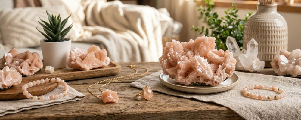 Stilbite Crystals