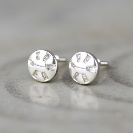 Small Sterling Silver Stud Earrings