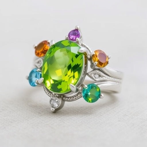 Sterling Silver Gemstone Rings