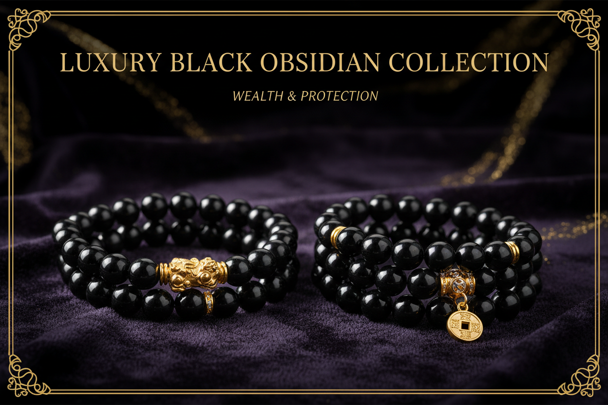 Black Obsidian Bracelet