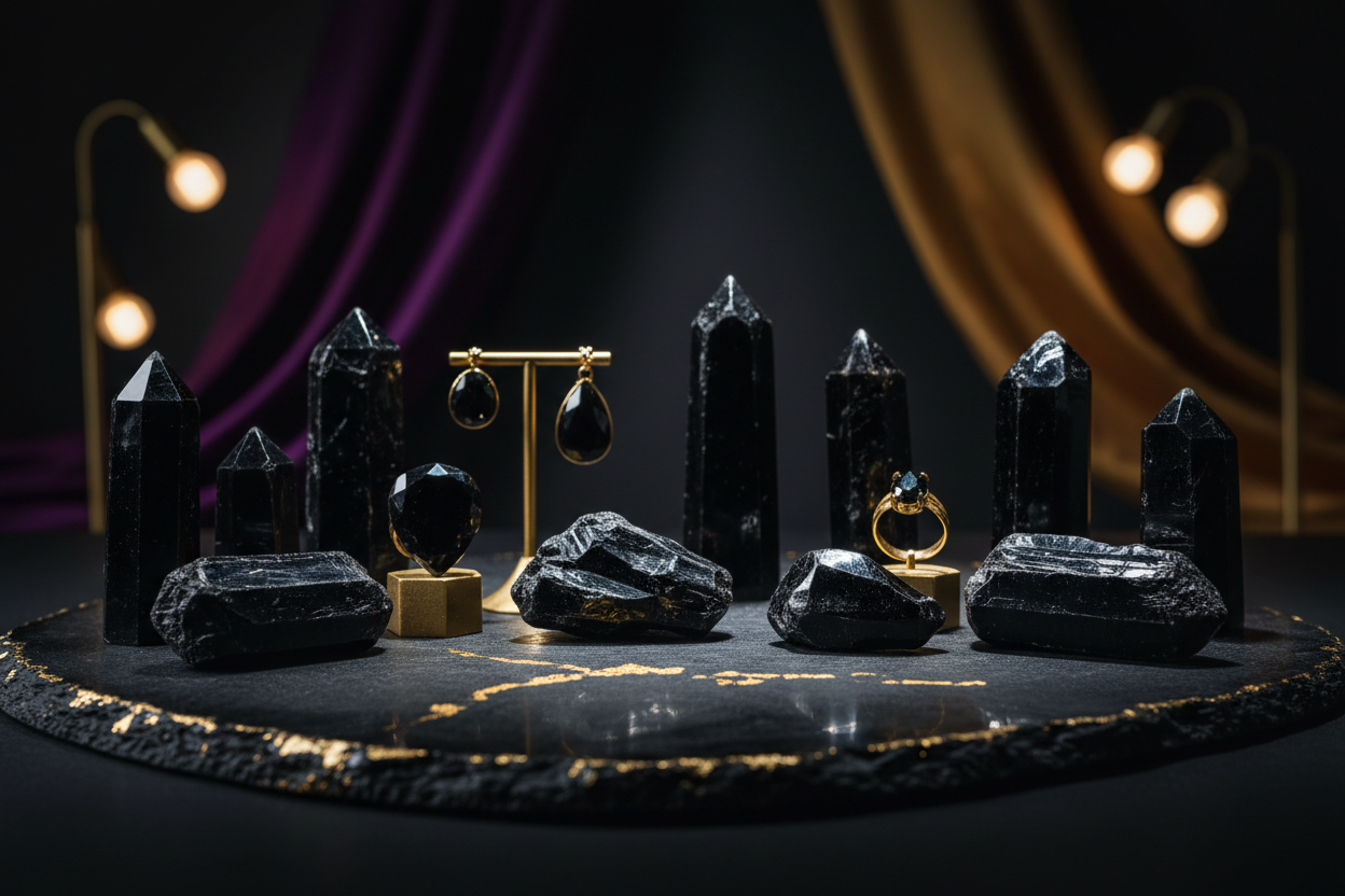 Black Obsidian Gemstones